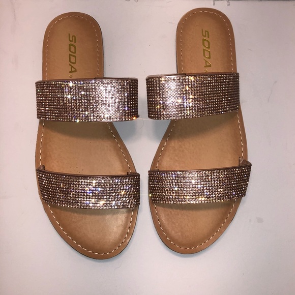 Soda Shoes - Penny Sparkle Sandals 😍
